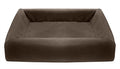 Bia Bed Royal Fluweel Hoes Hondenmand Bruin