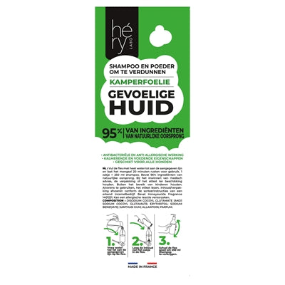 Hery Shampoo Poeder Sensitive Gevoelige Huid