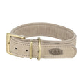 Trixie Halsband Hond Pure Leer Lichtgrijs