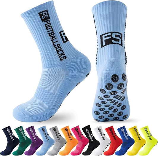 Gripsokken Lichtblauw